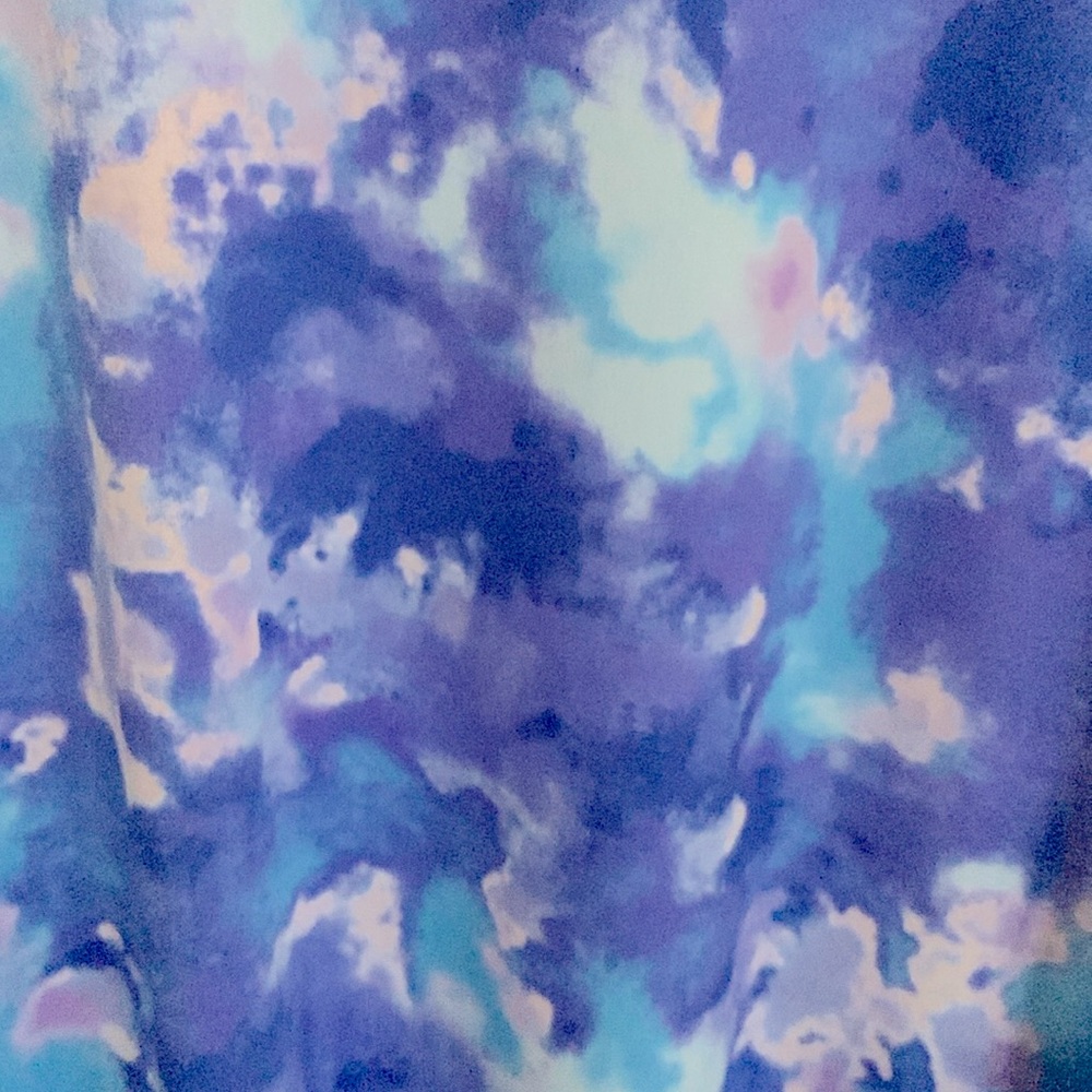 Susan Graver Women's Tie-Dye Top - Picture 7 of 7